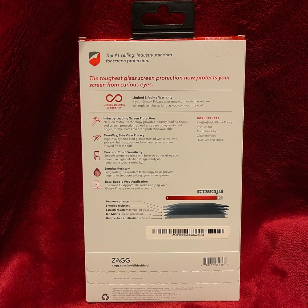 Glass+ Privacy Screen Protector - Picture 2 of 2